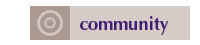 link to community section